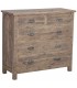 COMODA 90 X 40 X 100 ALISIO MADERA NATURAL RUSTICA