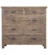 COMODA 90 X 40 X 100 ALISIO MADERA NATURAL RUSTICA
