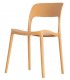 Set 2 sillas comedor apilables color ocre contract hosteleria 4