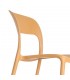 Set 2 sillas comedor apilables color ocre contract hosteleria 5