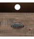 Mueble TV de pino macizo con 2 puertas y 1 cajón estilo rústico 4