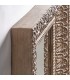 Espejo rectangular XL resina beige envejecida horizontal o vertical 1