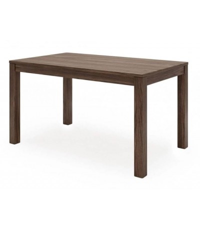 Mesa comedor extensible rectangular nogal contemporánea1