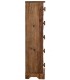 Sinfonier mini madera mango color miel y oro viejo 5 cajones 1