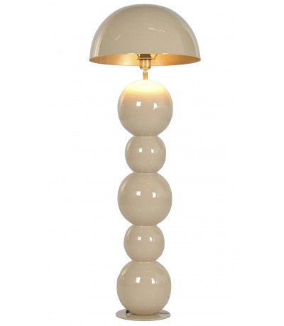 LAMPARA DE PIE 40 Ø X 115 GROLAS METAL BEIGE