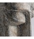 Figura decorativa alta cemento gris efecto piedra oriental 1