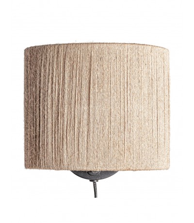 APLIQUE DE PARED 25 X 15 KHED YUTE NATURAL
