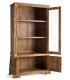 Vitrina madera maciza teca maciza tallada mano natural estilo oriental 2