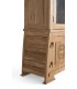 Vitrina madera maciza teca maciza tallada mano natural estilo oriental 3