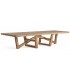 Mesa de comedor rectangular XXL  madera maciza de teca reciclada
