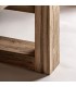 Mesa de comedor rectangular XXL  madera maciza de teca reciclada 4