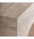 Consola grande de travertino beige natural estilo contemporáneo 2