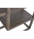 Estantería abierta de madera maciza de olmo estilo boho 4