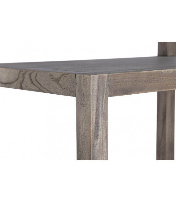 Estantería abierta de madera maciza de olmo estilo boho 3