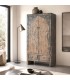 Armario alacena oriental, madera olmo, 2 puertas y 2 cajones. Mdmhogar