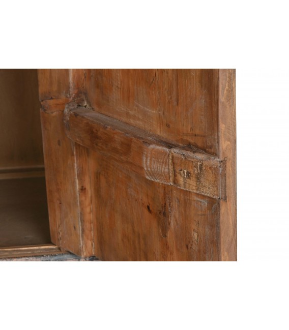 Armario alacena oriental, madera olmo, 2 puertas y 2 cajones.7