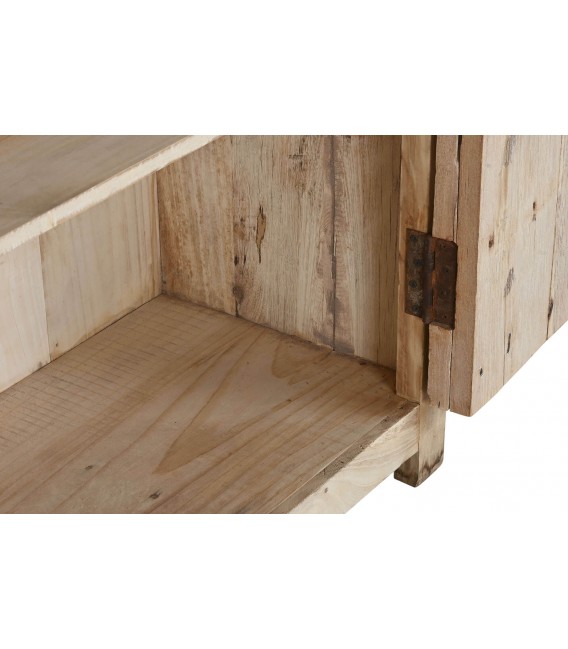 ARMARIO ALACENA 88 X 42 X 188 SOCKEN MADERA NATURAL METAL OXIDO
