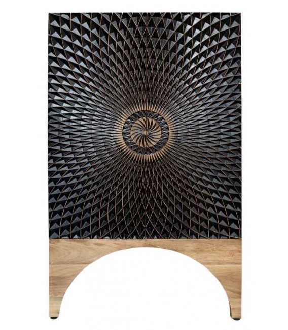 ARMARIO 80 X 40 COMPAS ARTESANAL MADERA NEGRO2