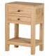 Mesita de noche de madera maciza de mindi 1