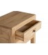 Mesita de noche de madera maciza de mindi 6