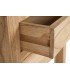 MESITA DE NOCHE 45 X 30 X 66 GASPER MADERA MINDI NATURAL