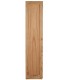 Vitrina de madera maciza de mindi 6 cajones y puertas de cristal boho 3