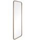 Espejo vestidor de madera natural estilo boho rectangular 1