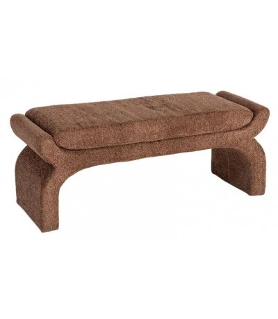 BANCO PIE DE CAMA 115 X 43 X 45 NULIES CHENILLA MARRON