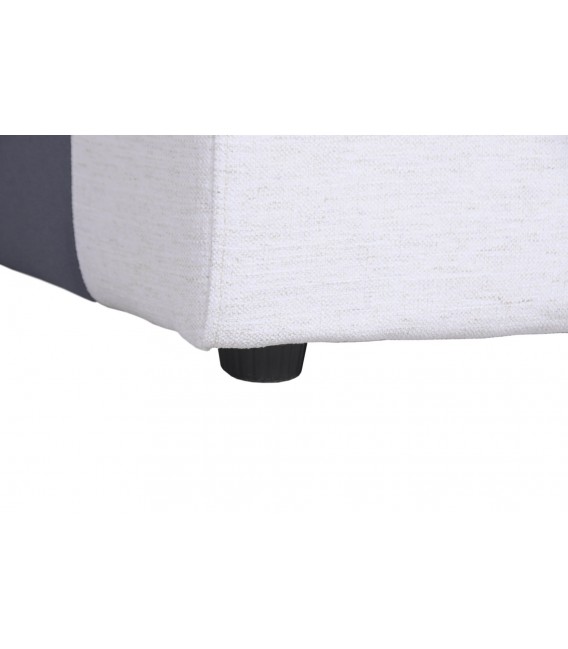 SOFA 4 PLAZAS XXL 296 X 90 X 100 NUBES TAPIZADO BLANCO