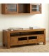 Mueble TV de madera maciza con 4 cajones estilo colonial teca Mdmhogar
