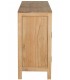 Aparador pequeño madera de mindi natural para salón de estilo boho. 3
