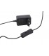 Lámpara de sobremesa LED negra tres aros luminosos y diseño moderno. 4