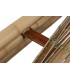 Cama XL de bambú natural para colchón de 180 x 200 de estilo oriental. 5