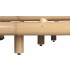 Cama XL de bambú natural para colchón de 180 x 200 de estilo oriental. 6
