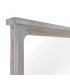 Espejo vestidor clásico de madera de paulonia en gris rozado.3