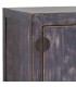 Aparador de madera de abeto decapada en morado de estilo oriental. 4