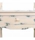 Estantería de madera maciza decapada en beige de estilo romántico. 6