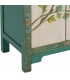 Armario bajo 2 puertas madera decorada a mano multicolor oriental 7