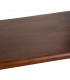 Estantería de madera maciza de mango nogal diseño contemporáneo 4