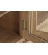 Vitrina XXL de madera de mango con celosía natural estilo colonial 7