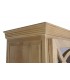 Vitrina XXL de madera de mango con celosía natural estilo colonial 4
