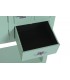 Consola de entrada verde menta estilo oriental con almacenaje 4