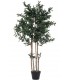Planta artificial olivo verde estilo mediterráneo decorativo 1