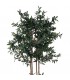 Planta artificial olivo verde estilo mediterráneo decorativo 3