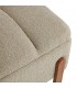 Banco pie de cama baúl beige madera natural estilo nórdico 3