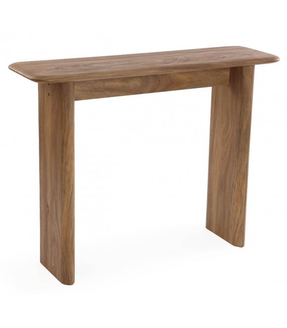CONSOLA DE ENTRADA 100 X 30 X 80 CHOCON MADERA MDF COLOR NOGAL