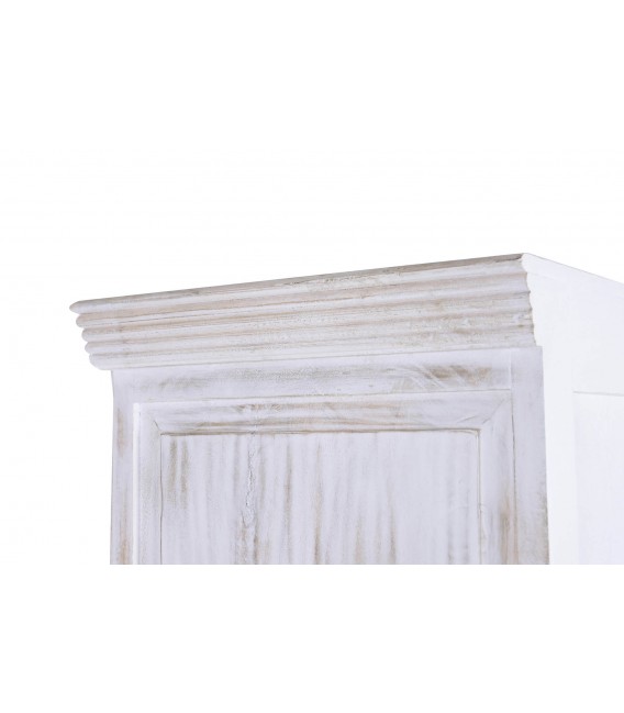 VITRINA 120 X 50 X 205 NAPOLI MADERA BLANCO ROZADO