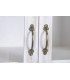 VITRINA 120 X 50 X 205 NAPOLI MADERA BLANCO ROZADO