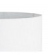 Lámpara alta de cristal verde oliva con pantalla blanca contemporánea 1
