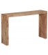 Consola de entrada madera maciza de acacia natural estilo boho